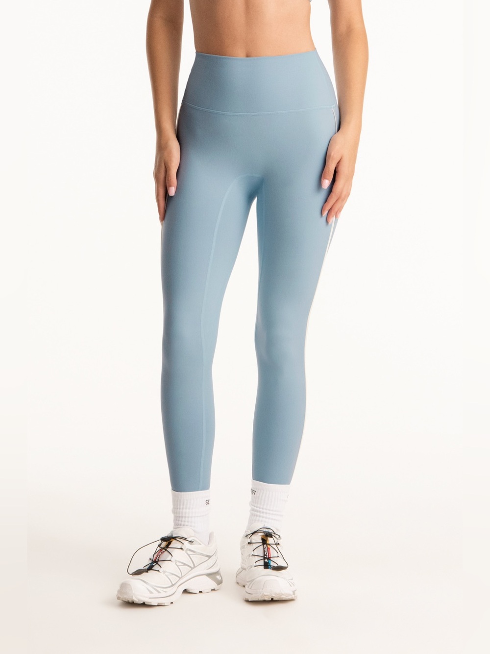 Cloud Parke Pipe High-Rise Leggings